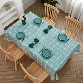 Waterproof and oil-proof washable tablecloth desk cloth student rectangular tablecloth pvc table mat customization