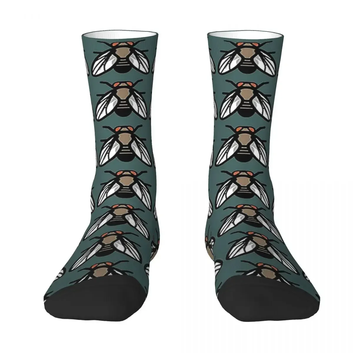 

All Seasons Crew Stockings Drosophila Fruit Fly Mutant Genetics Evolution Socks Harajuku Long Socks Accessories for Men Women