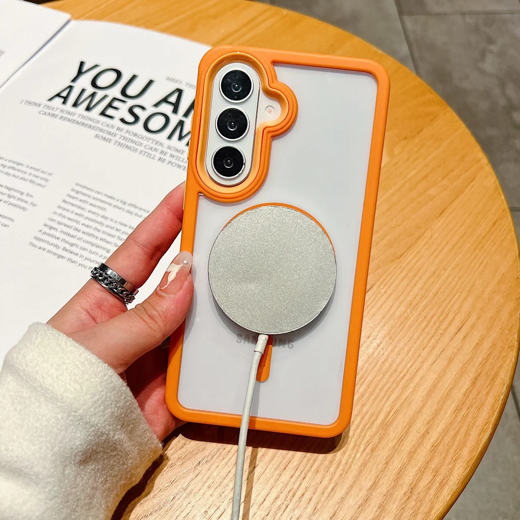 Armor Clear Shockproof Magnetic Case with MagSafe Compatibility