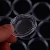 Transparent Small Round Coin Holder Box For Coin Collection Plastic Clear Coin Capsules Box Dia 32mm 10PCS/lot 3