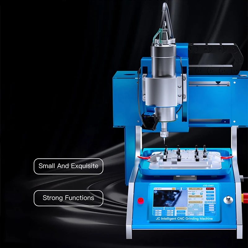 JCID 그라인딩 팁 폴리싱 헤드 툴 EM02/EM03 CNC 머신 IP6-17Pro Max 마더보드 칩 수리/SIM 카드 슬롯 연마용