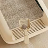 Anti-Splash Small Cat Bedpan - Pet Sandbox & Kitten Tray Design Practical Cats Toilet with Easy Cleaning Must-Have Cat Supplies 6