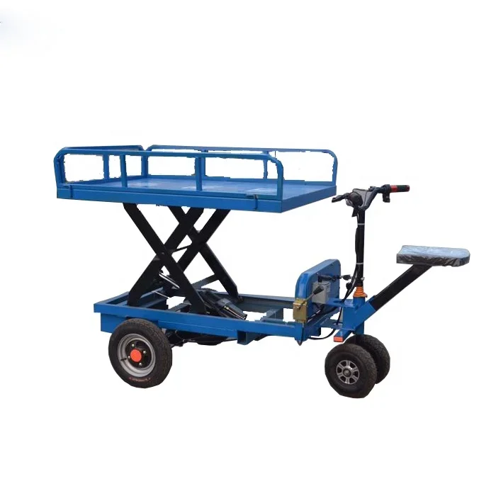 

Small Electric Trolley/ Electric Plate Transporter /Garden Storage Trolley