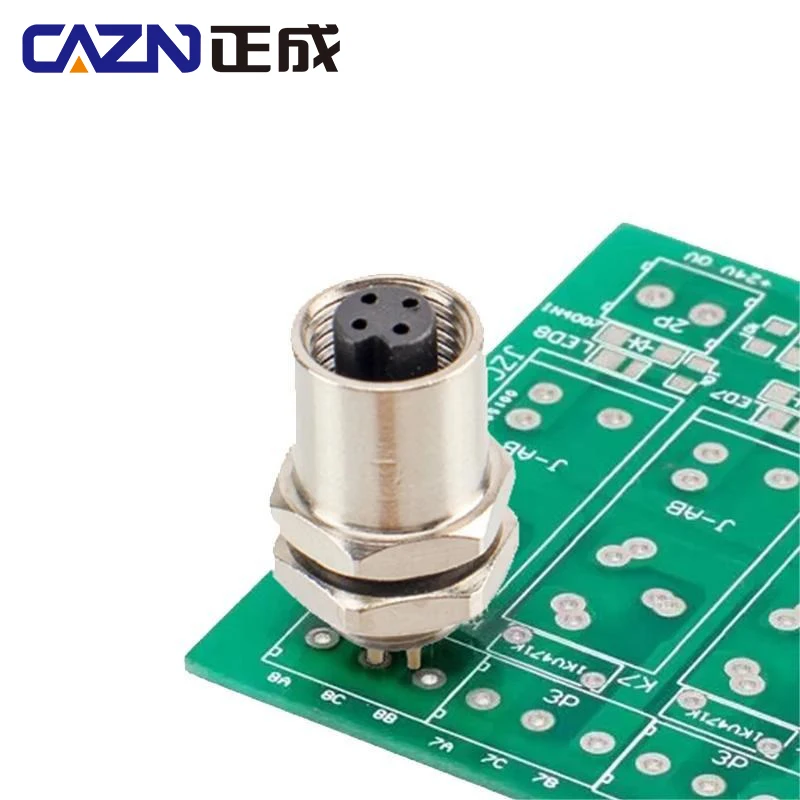 

Factory wholesale 3 4 pin female male panel mount waterproof ip67 circular connector m5 connector PCB Type Connectors