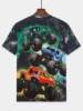 Clothing for Boys Clothes Monster Jam Boys T Shirts Clothes Child Boy Child Tee Shirt T-shirts for Children Short Sleeve Tops 3