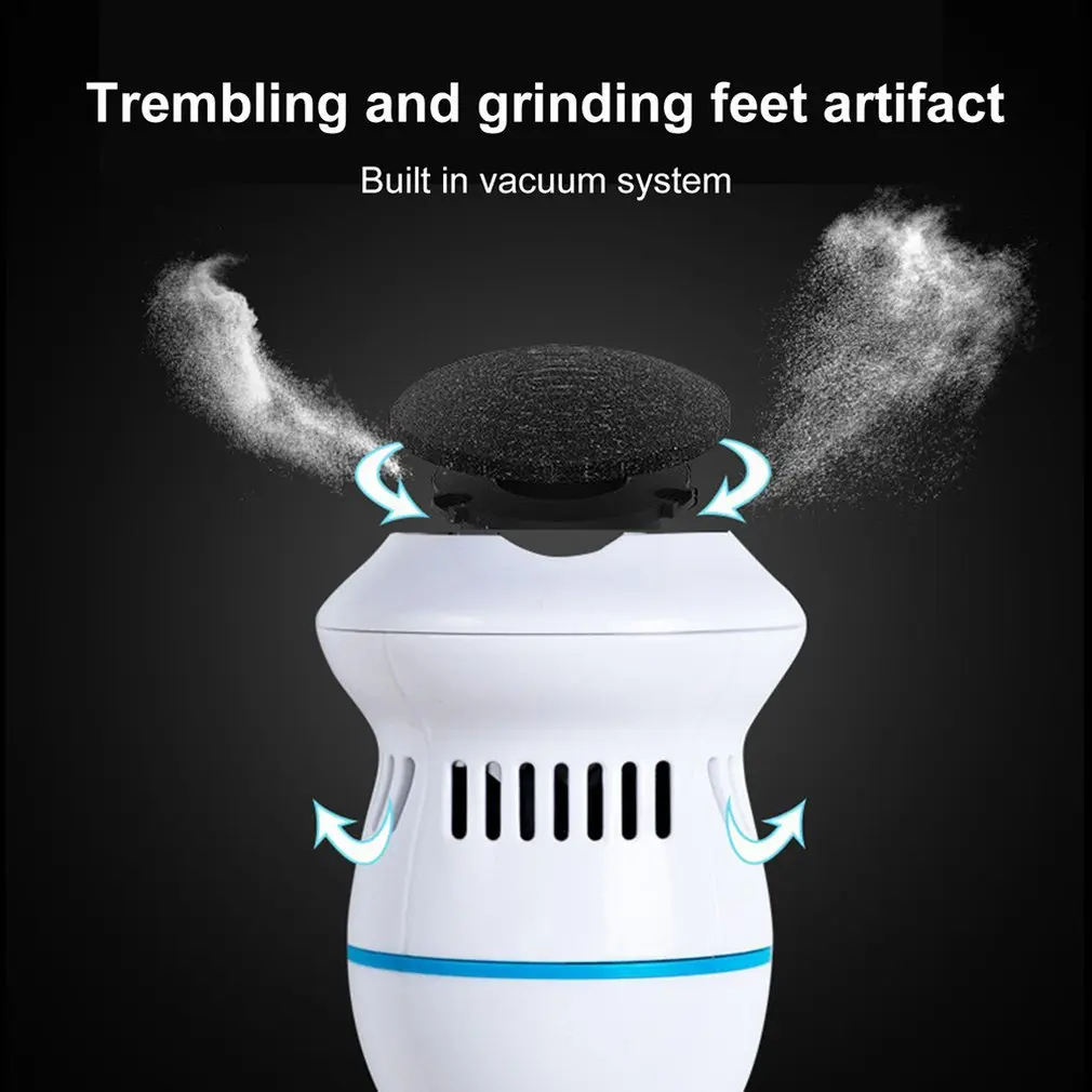 Pedi Vac Callus Remover for Feet with Built-in Vacuum Remove Dead Skin from  Feet 