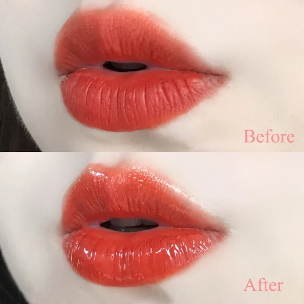 Lip Hydrating 6 Colors Roll-on Fruit Essence Lip Balm Lip Oil Moisturizing Mirror Lip Gloss Transparent Lipstick Primer Makeup 4