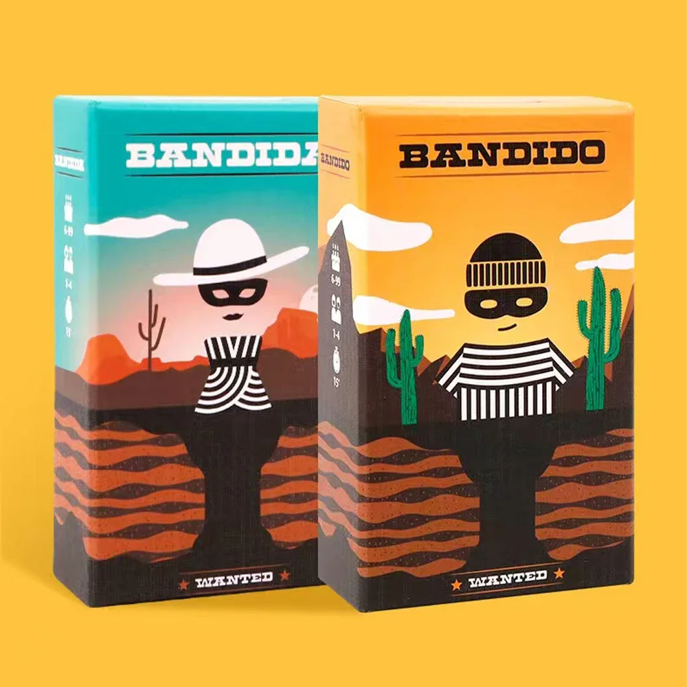 2026 Bandido Bandida 퍼즐 보드 게임 1-4인용 15분 가족 파티 재미있는 전략 협동 게임 어린이 성인용