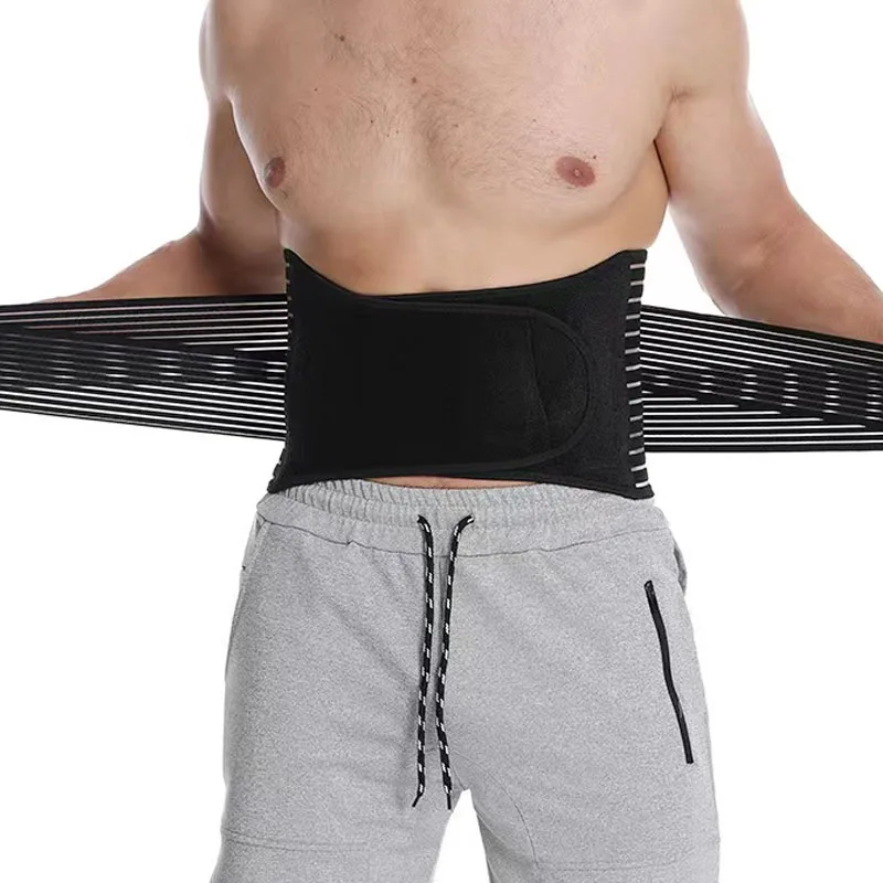 Waist Compression Support Belt Breathable Mesh Anti-skid Lumbar Brace for Men Women Waist Back Pain Relief Sciatica Scoliosis
