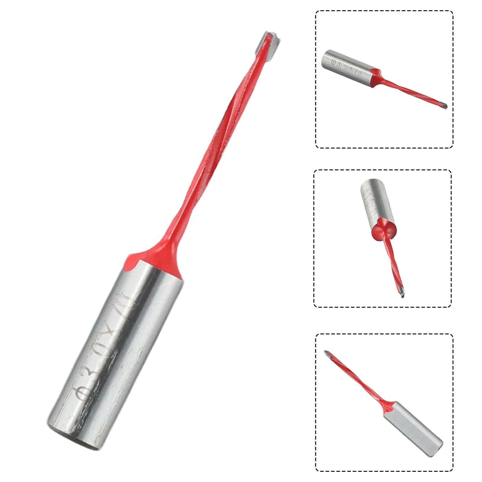

1PC 3-15mm Woodworking Drill Bit Hole Opener Three In Reversible Gang Drill 70mm Igh Temperature Resistance Friction Coefficient