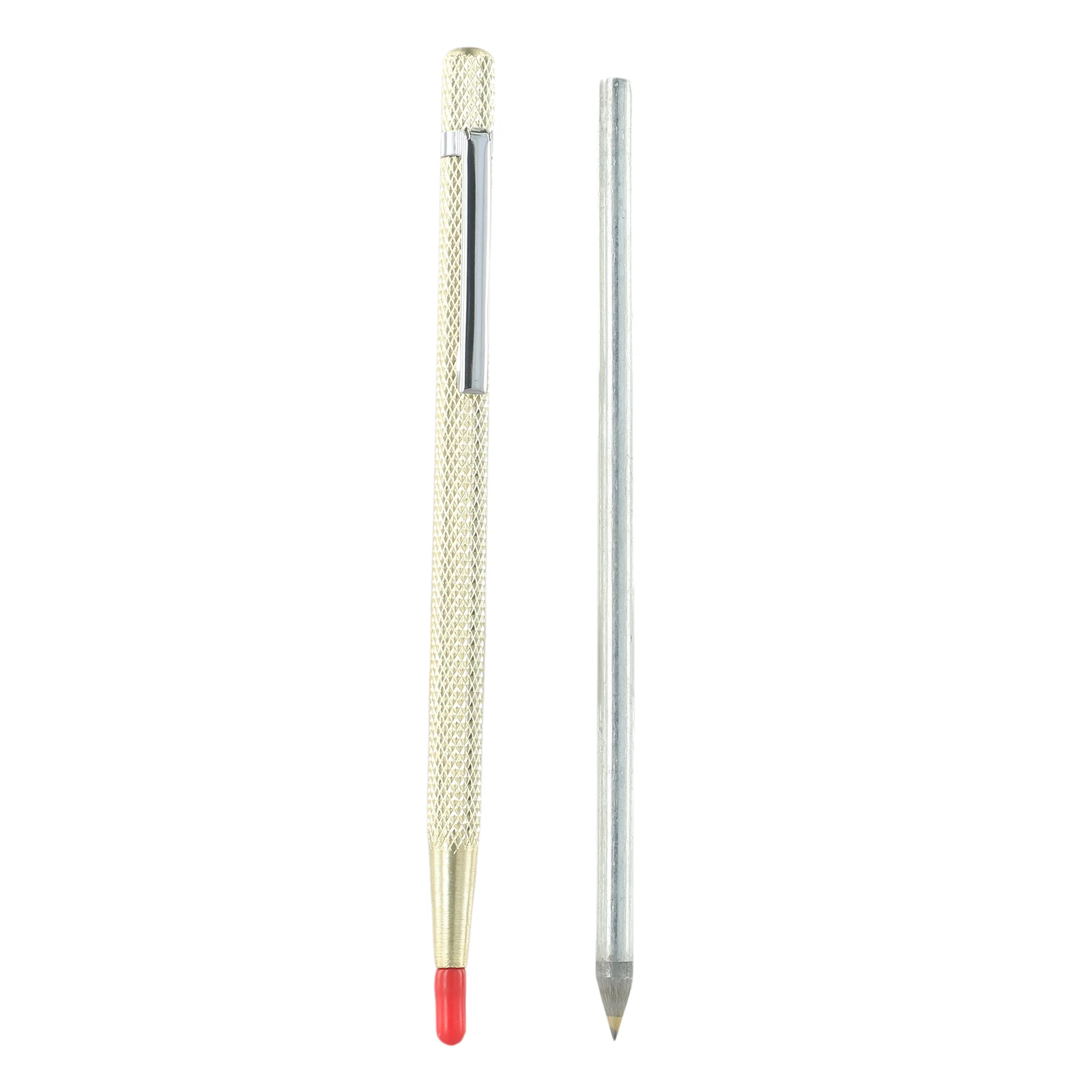 

Scriber Glass Tile Cutter Accessories Parts Replacement 2PCS Diamond Engraving Pen Gold And Silver Carbide Scriber
