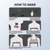 Magene H603 Heart Rate Monitor Split Chest Strap HRM Fitness Tracker Mover Bluetooth ANT Sensor Health App Compatible Zwift 6