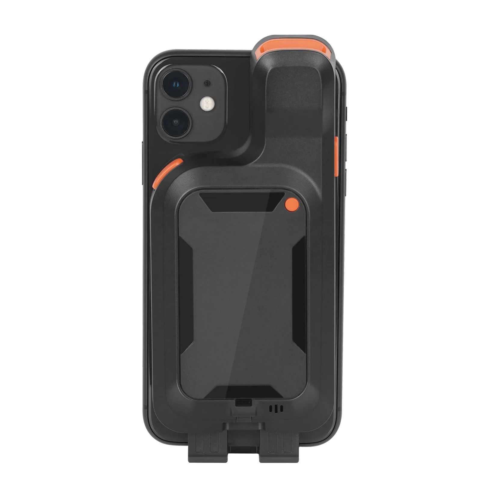 2D Back Clip Bluetooth Barcode Scanner Portable Barcode Reader Data Matrix 1D 2D QR Bar Code Scanner for Android IOS Phone