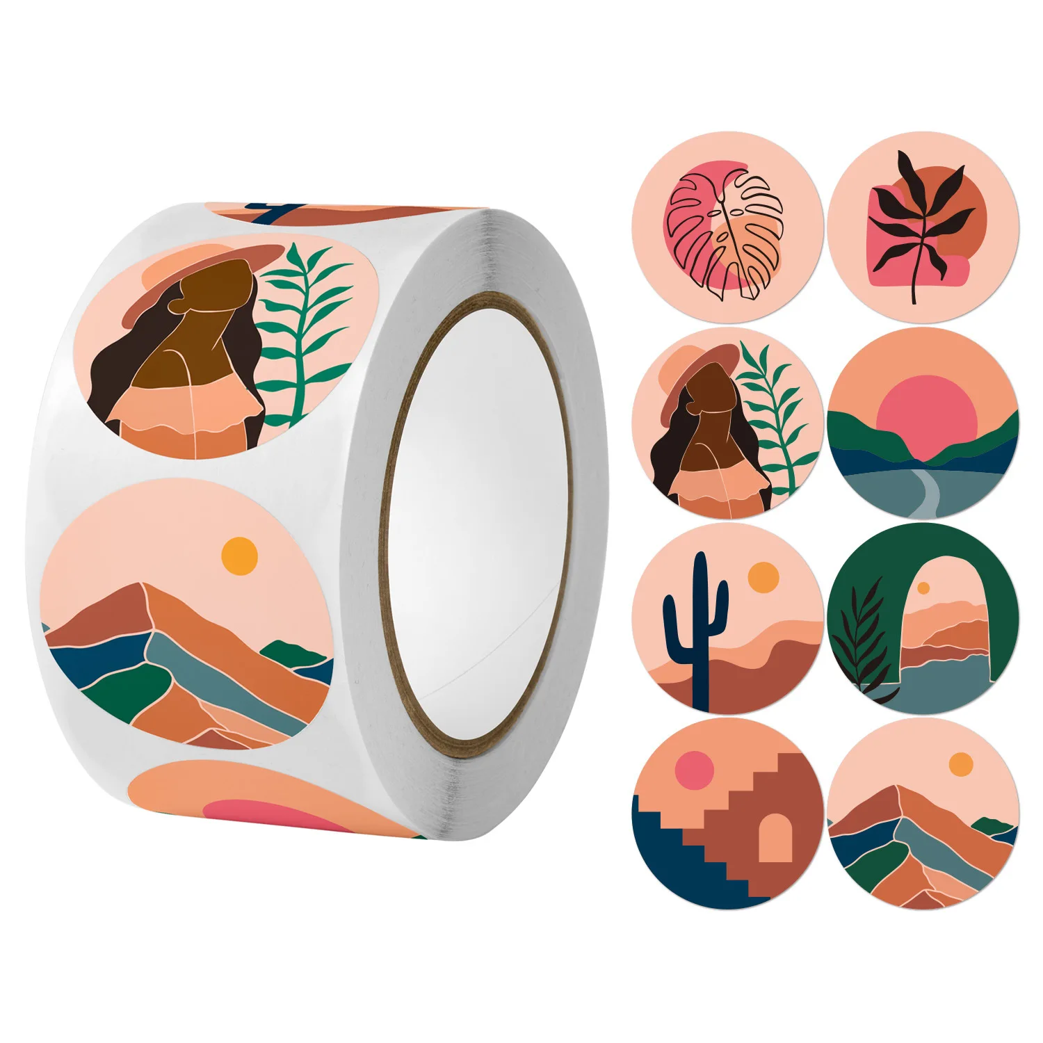 Рисунок 6 - Наклейки в стиле ретро