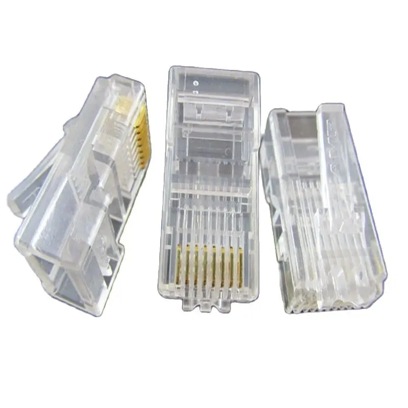 Punch 2 Corone Tyco Tyco Electronics 8-Core Rj45 Crystal Head Cavo Di Rete Crystal Head Shell