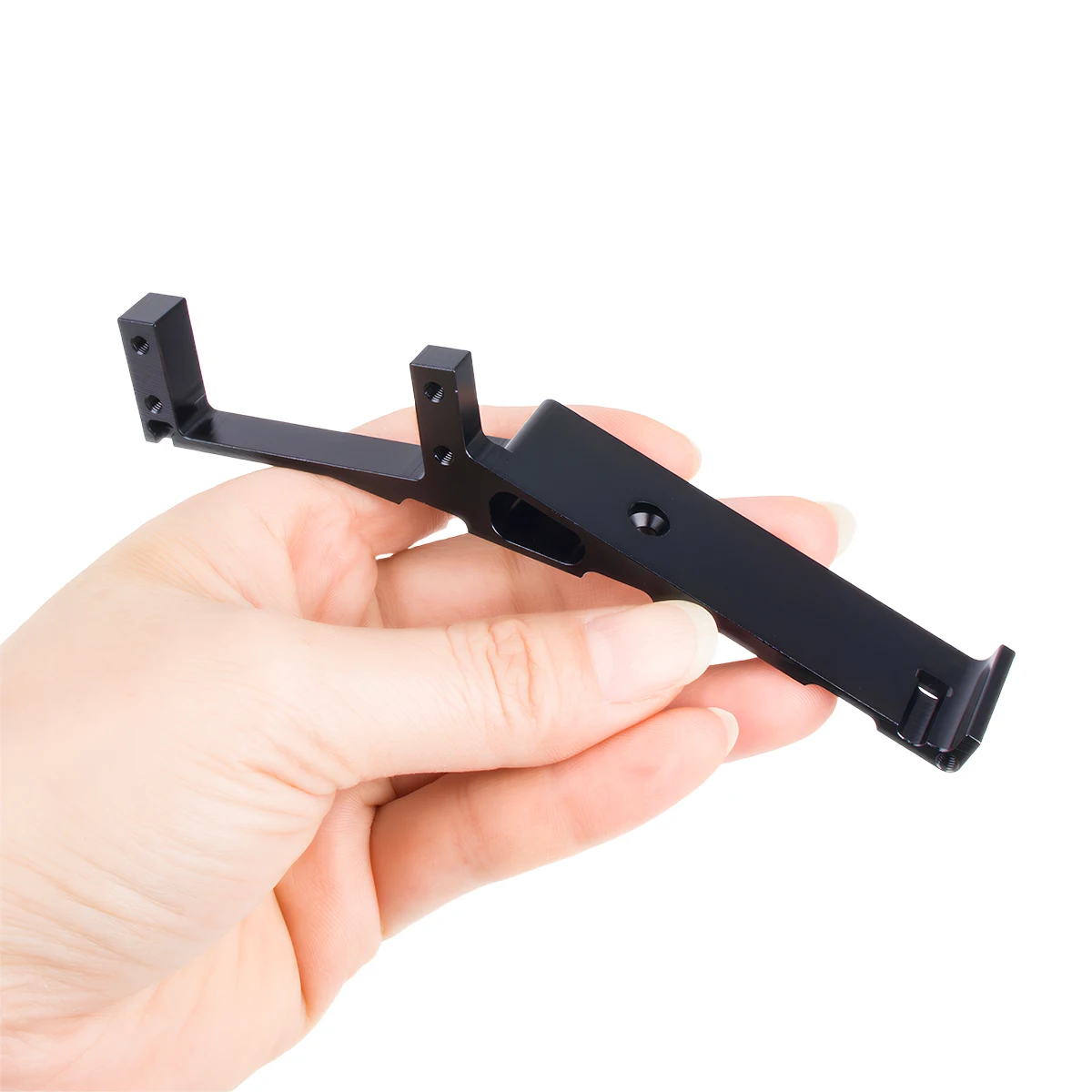 Plateau batterie CNC 3 en 1 Axial Capra 1/10 - Silvery
