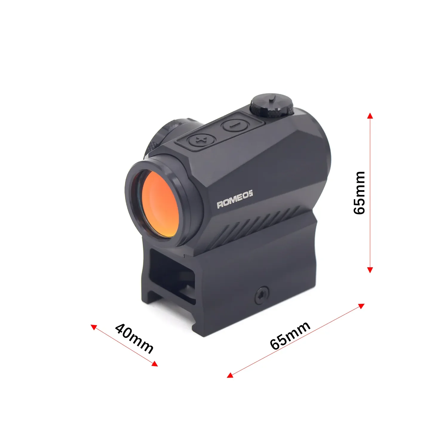 1x20mm ROMEO5 Red Dot Sight Holographic Reflex Compact 2 MOA Airsoft Riflescope Hunting Scope