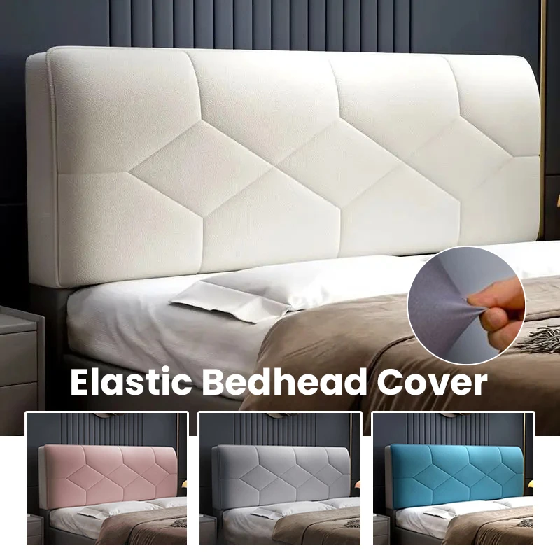 탄성 모든 항목을 포함하는 다이아몬드 질감 침대 헤드 커버 방수 기술 천 두꺼운 퀼트 패딩 침대 옆 헤드보드 커버