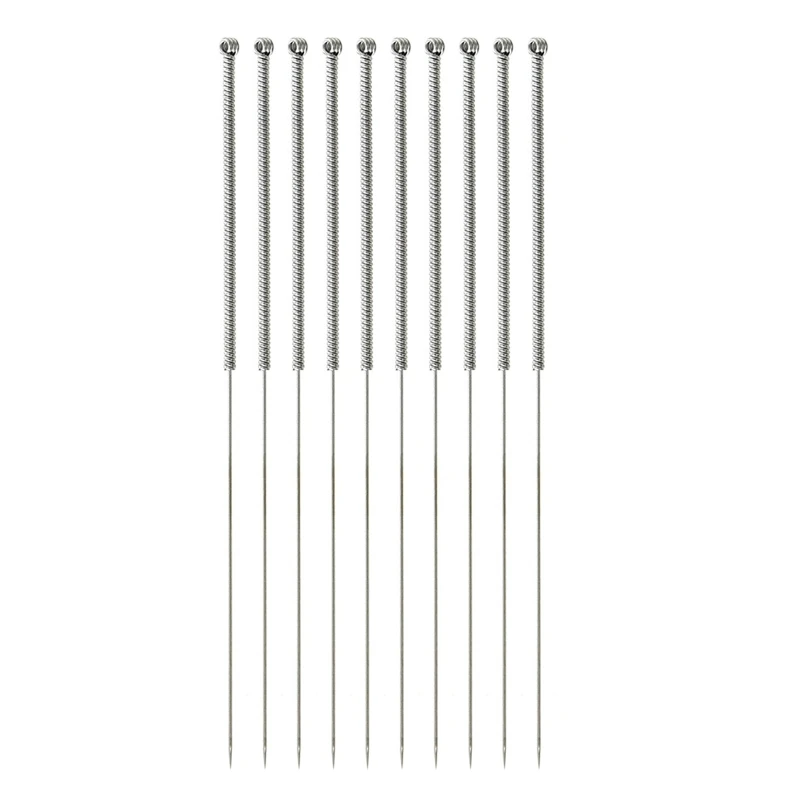 

R9JA 0.2/0.25/0.3/0.35/ 0.4mm Needles Filament Clog Cleaner 3D Printer Nozzle Drill Bits Electronics Cleaning Needle 10PCS
