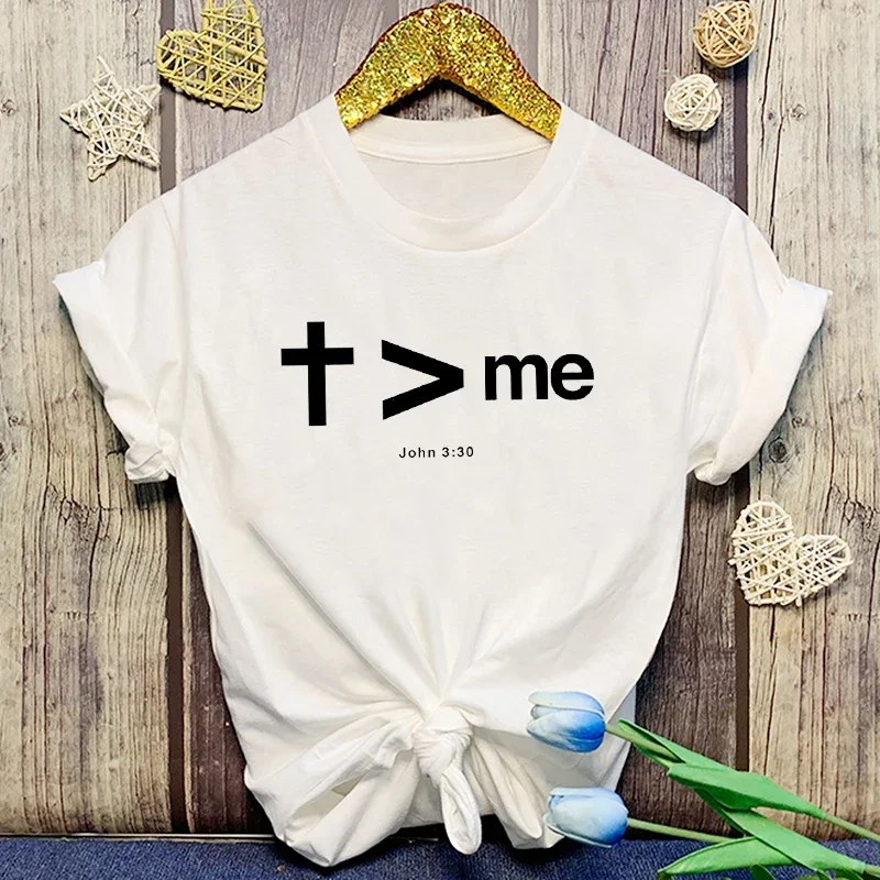 

Chic "I" T-shirts for women and children crewneck casual wear creative and personalized all new summer comfortable breathable