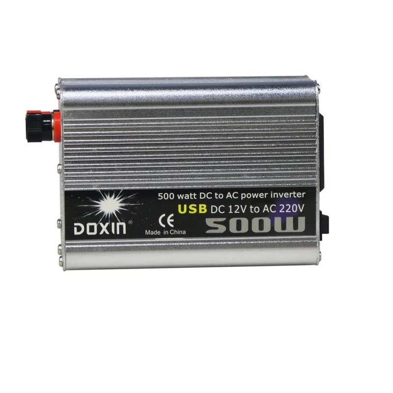 

500W Car Inverter 12v 220v 50Hz Auto Invertor 12 220 Cigarette Lighter Plug Power Converter Inverter Peak Power 1000W