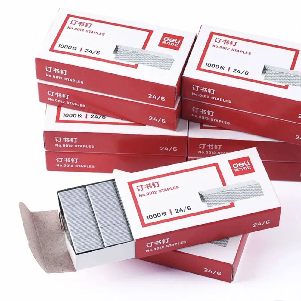 10 קופסאות של סרגלים אוניברסליים בגודל 24/6 ל-25 עמודים של סרגלים משרדיים מפלדת אל-חלד