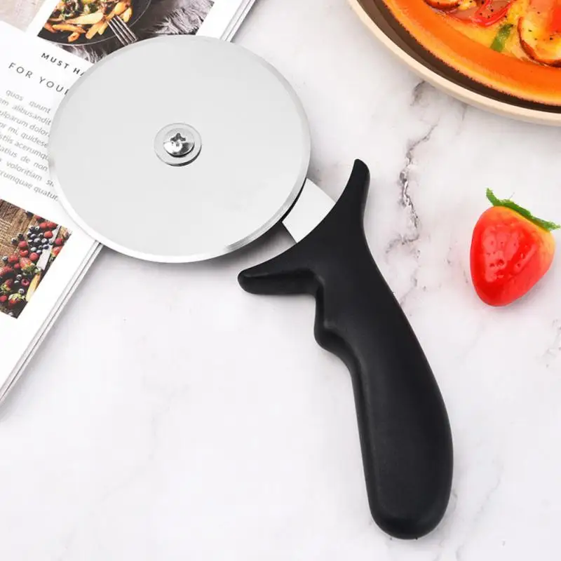

Stainless Steel Pizza Cutter Easy Cutting 45g Pizza Cutter Cake Knife Rugged And Durable Stainless Steel Kitchen Utensils