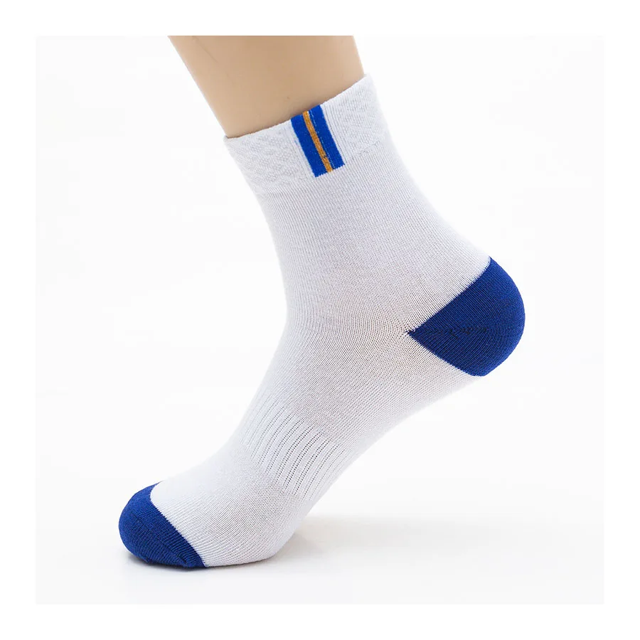 8 pairs/lot Men Sport Cottin Socks Sweat-absorbent Breathable Sport Socks Colorful Men Athletics Socks Mesh Sports Socks