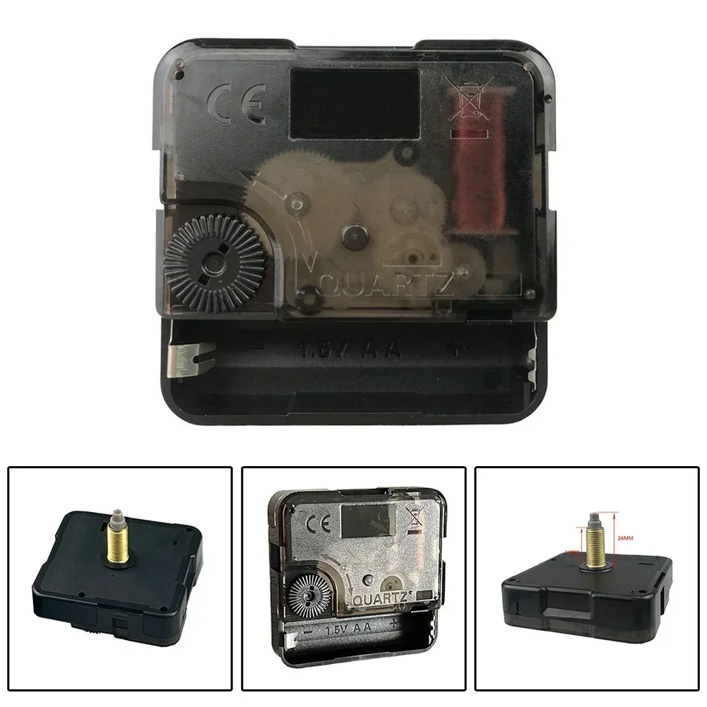 Clock Mechanism Silent Quartz Movement Machine Wall Hand Pointer Set Table Long Shaft DIY Watches Repair Parts wall clock movement quartz clock movement clock accessory kit
