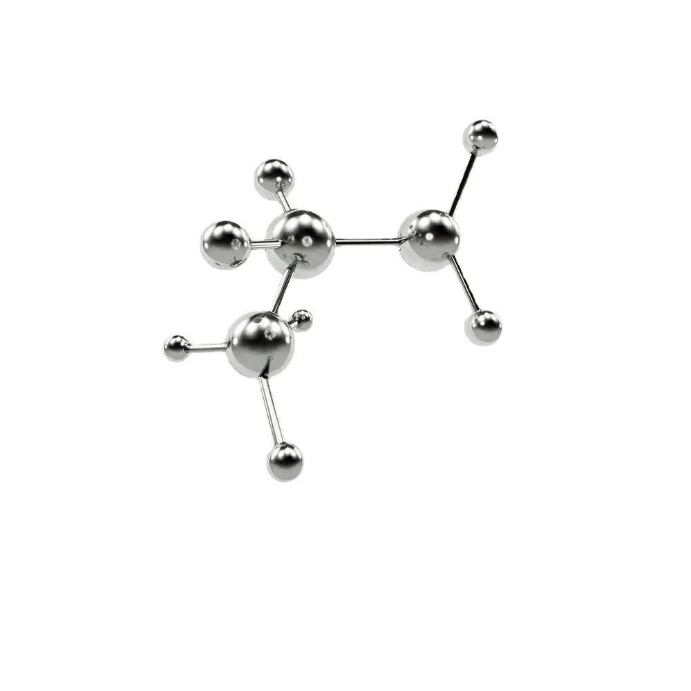 분자 구조 무한 기호 Tremella 침술 항 알레르기 패션 귀걸이 유행 힙합 스타일