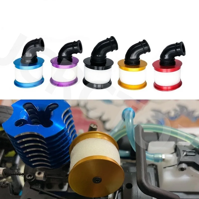 

Металлический воздушный фильтр RC 02028(04104) для 1/10 HSP 94122 94166 94177 94188 Nitro On-Road Car багги грузовик автомобиль обновленные детали