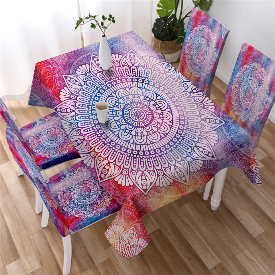 Mandala tablecloth sale