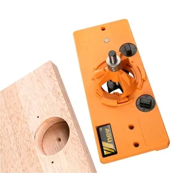 Guide de perçage de trou de charnière de Style tasse de 35MM, gabarit de charnière dissimulé, foret de Forstner, coupe bois, charpentier, outils de bricolage pour le travail du bois, Boutique 