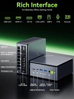 GMKtec NucBox M7 Ultra Mini PC AMD Ryzen 7 PRO 6850U Windows 11 Pro DDR5 32GB 1TB SSD WFi6 BT5.2 RJ45*2 2.5G LAN Gaming Computer 5