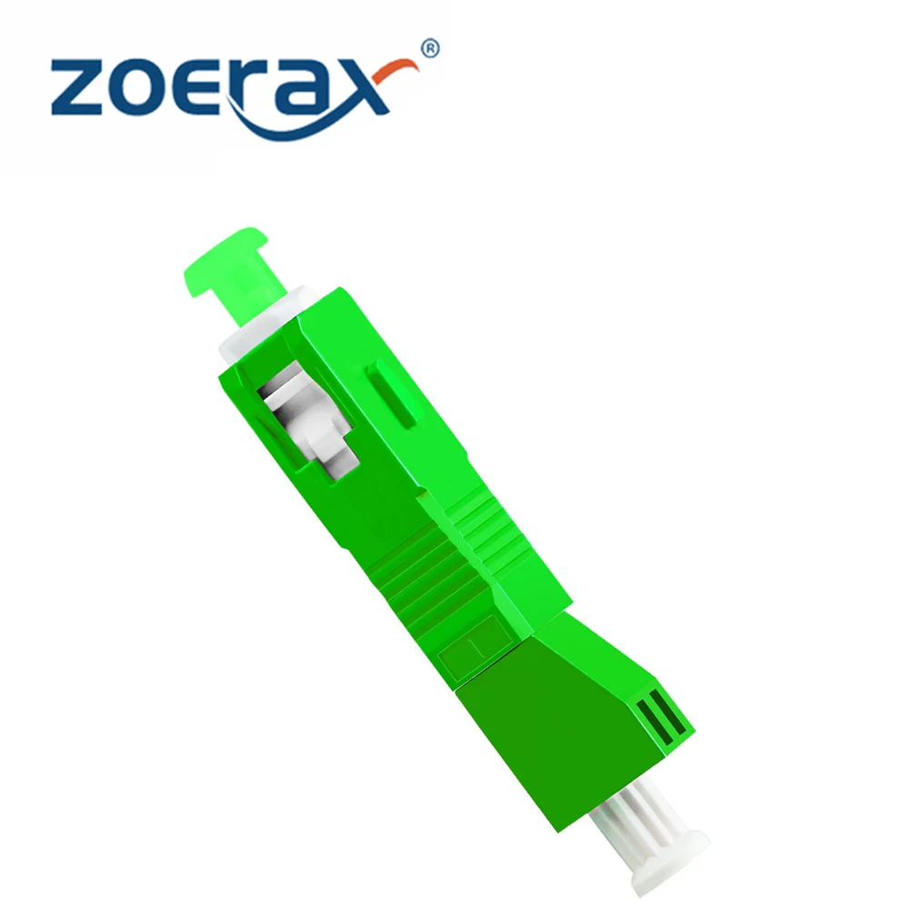 Fiber Optic Adapter SC/APC Male to LC/APC Female Simplex Hybrid Single Mode for FTTH Coupler