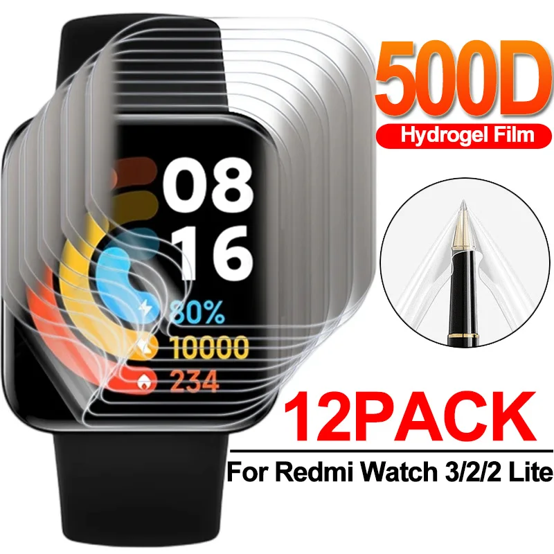 

Мягкая защитная пленка для смарт-часов Redmi Watch 3/2/2 Lite с защитой от царапин