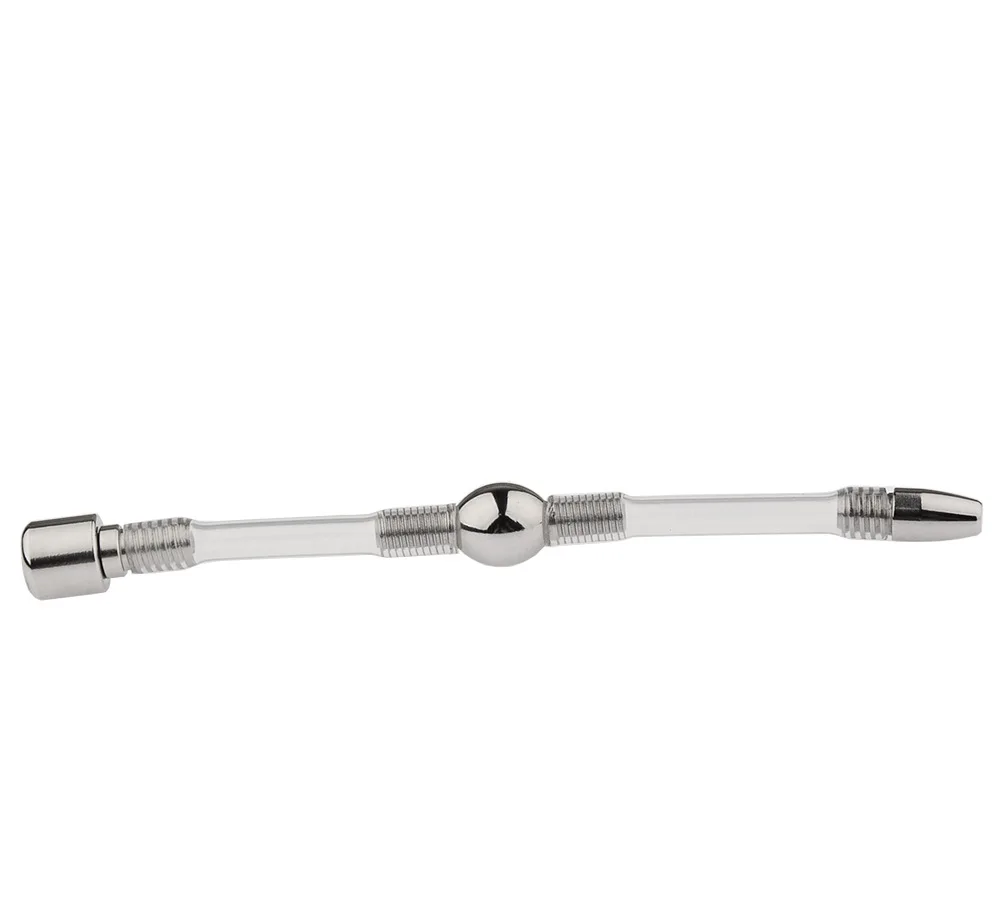Urethral Dilator Silicone Urethral Dilator Sex Product Prostate Massage Sex Toys for Men Gay Bdsm Metal Penis Plug Sounding Rod Male Masturbation Catheter Urethral Sound