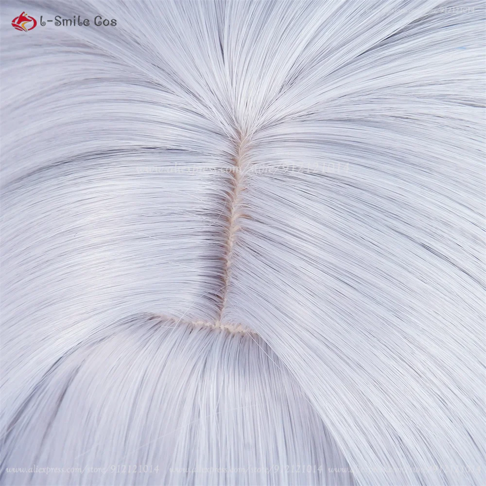 110cm Nikke Cinderella Cosplay Perücke Silber Lila Synthetik Hitzebeständig Anime Halloween 19 110cm Nikke Cinderella Cosplay Perücke Silber Lila Synthetik Hitzebeständig Anime Halloween 8