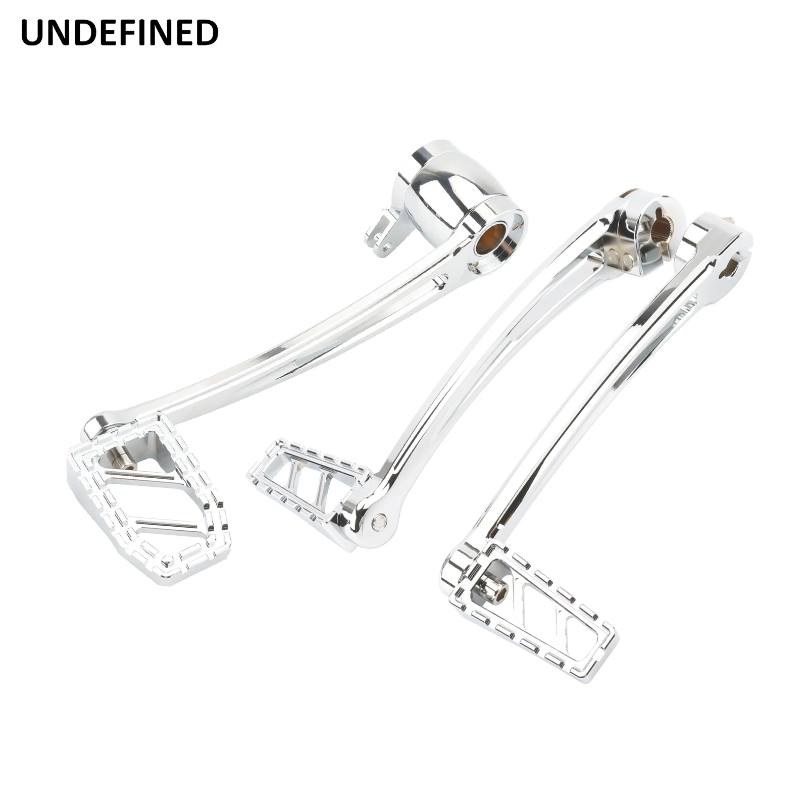 chrome-riot-brake-arm-pedal-shift-lever-shifter-pegs-for-harley-softail-fl-touring-road-king-street-road-electra-tri-glide-flhx