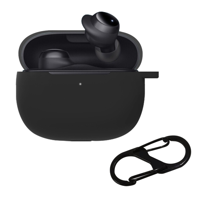 with Redmi Buds 3 Lite Earphone Non Slip Cover Lightweight Case Impact-resistant Waterproof Silicone Sleeve