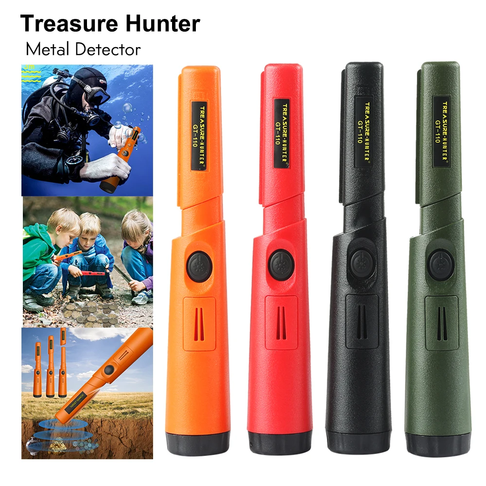 Handheld Metal Detector GT110 Pinpointing Pointer Rod for Treasure Iron