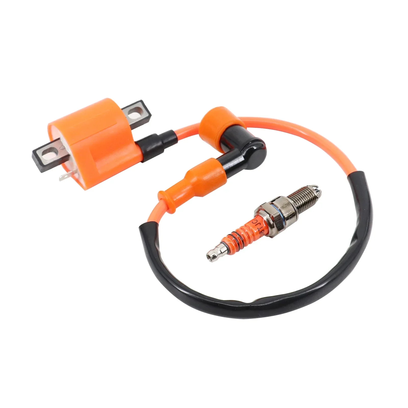 Racing Performance Ignition Coil D8TJC Spark Plug For CG 50cc 125cc 150cc 200cc High Pressure Coil ATV Quad Dirt Pit Bike Motor