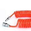Compressor Hose 8*5mm Telescopic Hose Pu High Pressure Cleaning Spray Gun Air Duster Blow Spring Tube Pipe 3