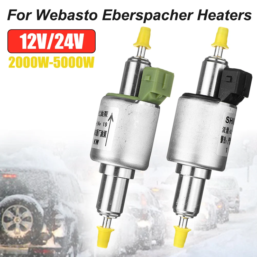 

Air Diesel Heater Fuel Pulse Pump 12V 24V For Webasto Eberspacher D2 D4 2KW To 5KW For Parking Heaters Parts 221000500300