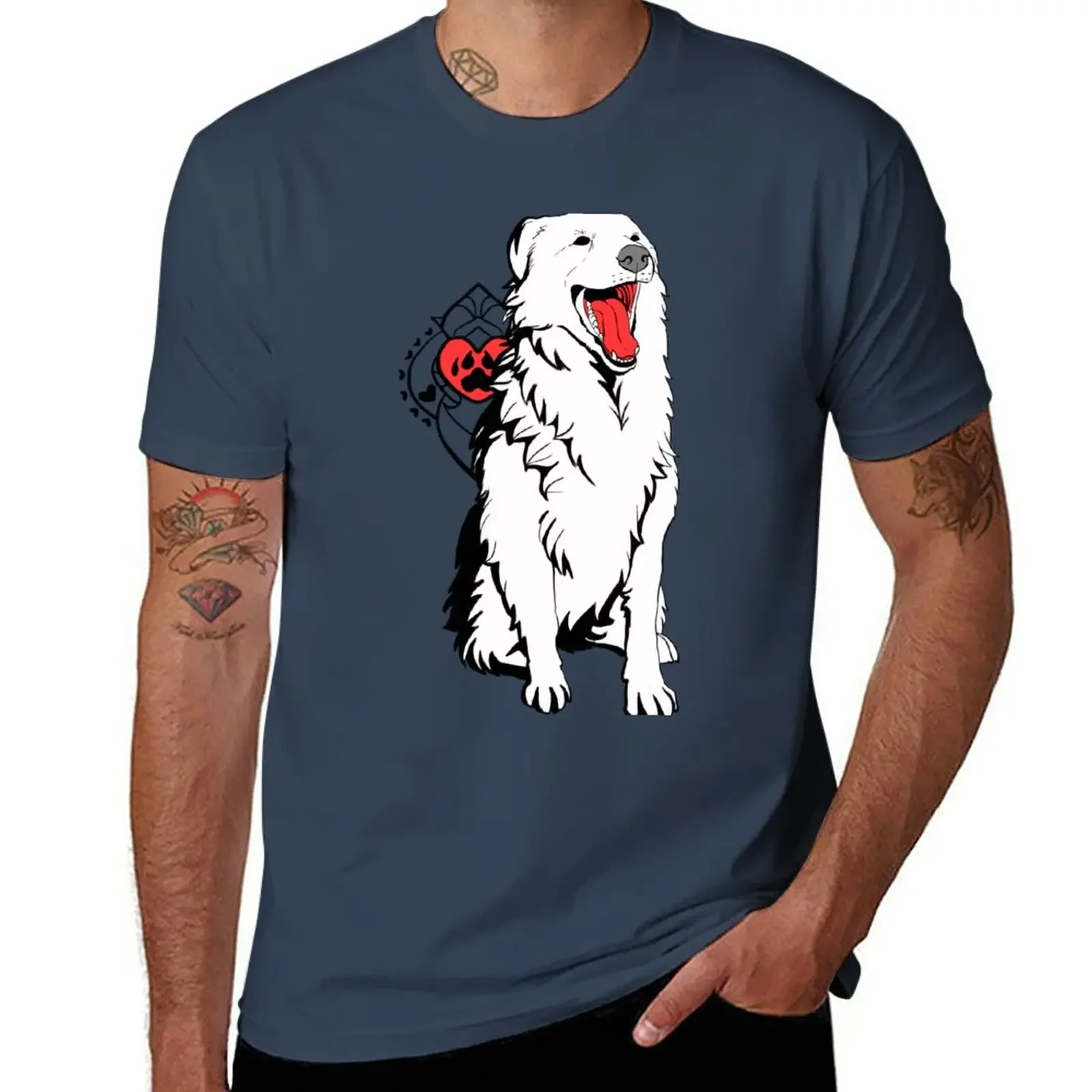 

Maremma Sheepdog Love T-Shirt anime tees oversized mens workout shirts