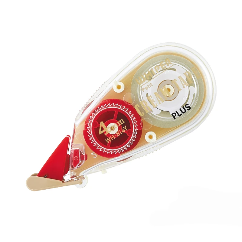 PLUS CreamTape Correction Tape 6mm/5mm/4mm/2.5mm Width Mini School Supplies Portable Corrector Student Stationery 1pc