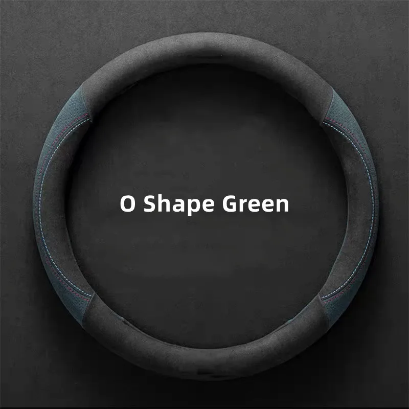Suede Cover for All Seasons Auto Steering Wheel Cover 3