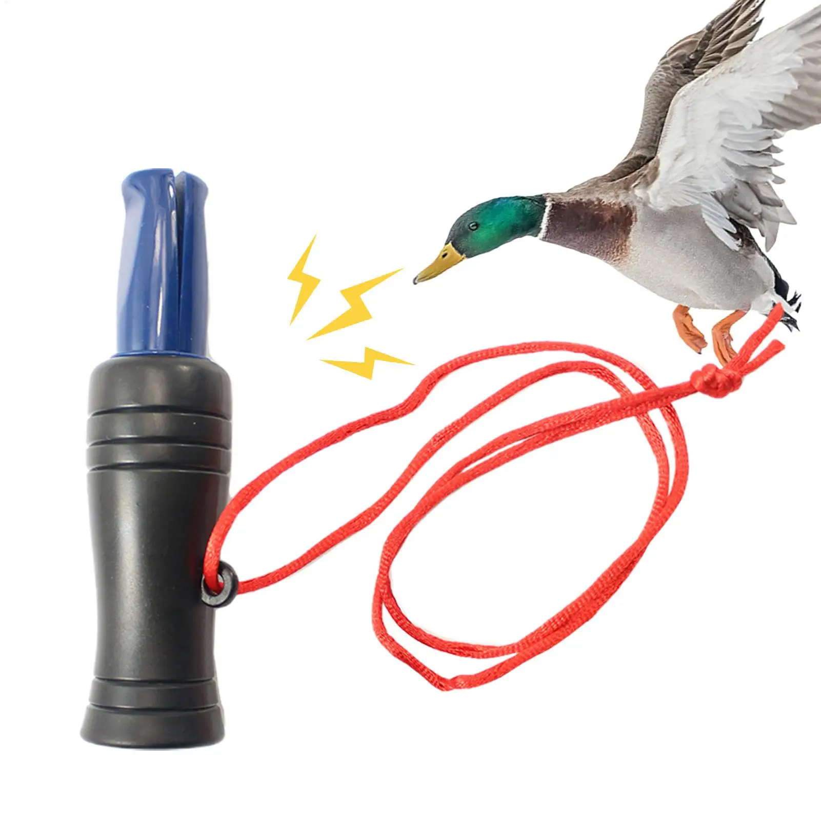 Appelant canard réaliste pour chasse - Leurre efficace avec son de mallard authentique