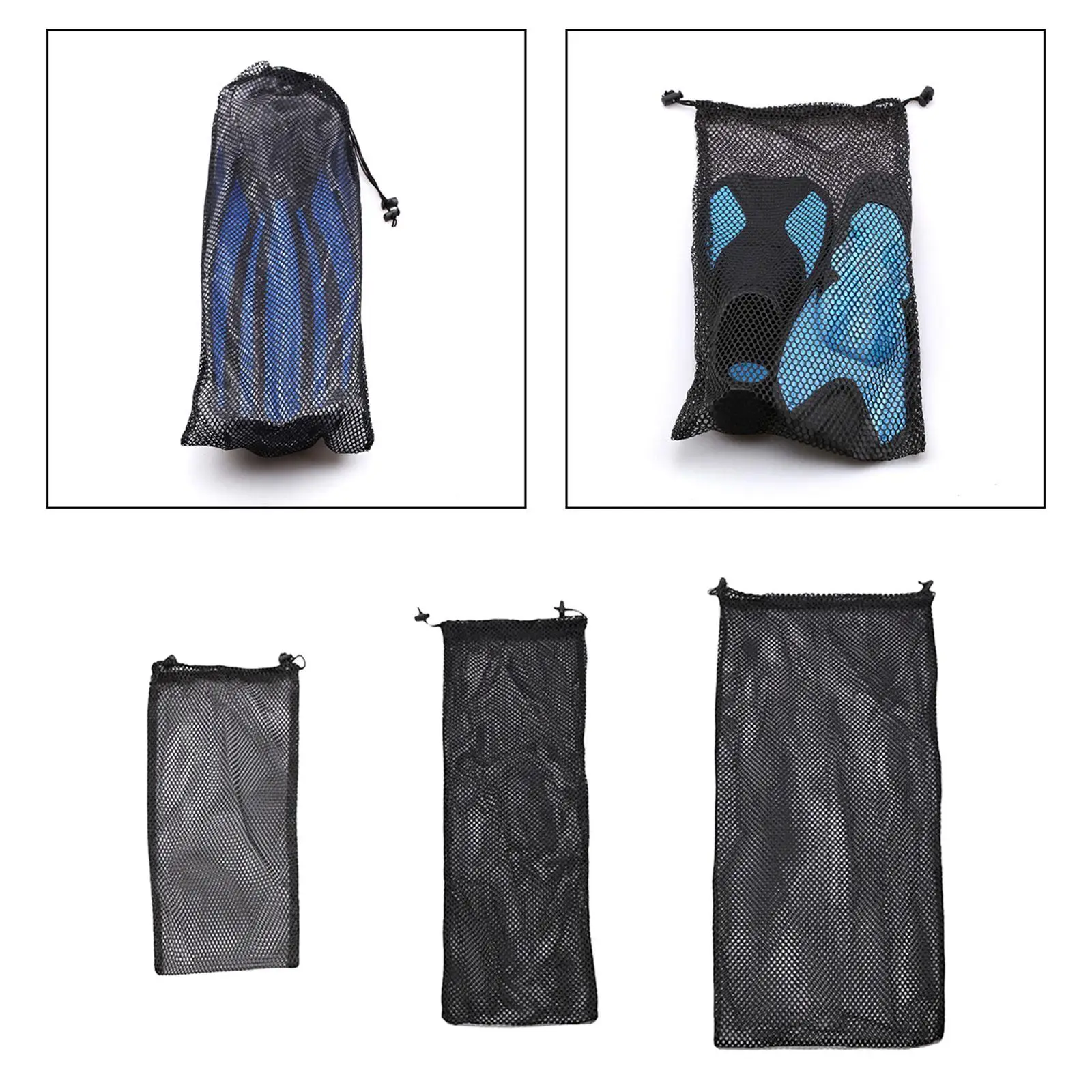 Scuba Diving Fins Bag Storage Mesh Gear Carry Bag Swimming Flippers Carrier for Water Sports Surfing Swimming Gear Travel Beach Scuba Diving Fins Bag Storage Mesh Gear Carry Bag Swimming Flippers Carrier for Water Sports Surfing Swimming Gear Travel Beach