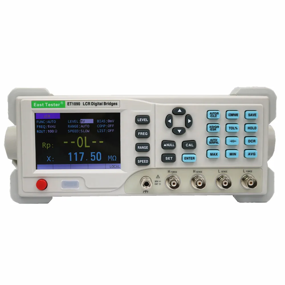 

ET1090A Bench-type 5-digits display LCR digital bridge tester for component analyzer L/C/R/Z